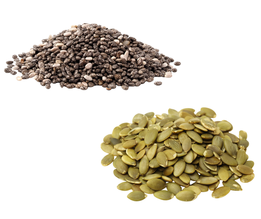 কুমড়োর বীজ vs চিয়া বীজ — কোনটা বেশি হেলদি? ⭐